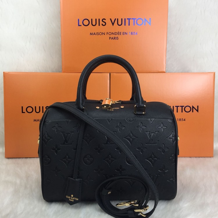 LOUİS VUİTTON 25 LİK EMPREİNTE SPEEDY SİYAH